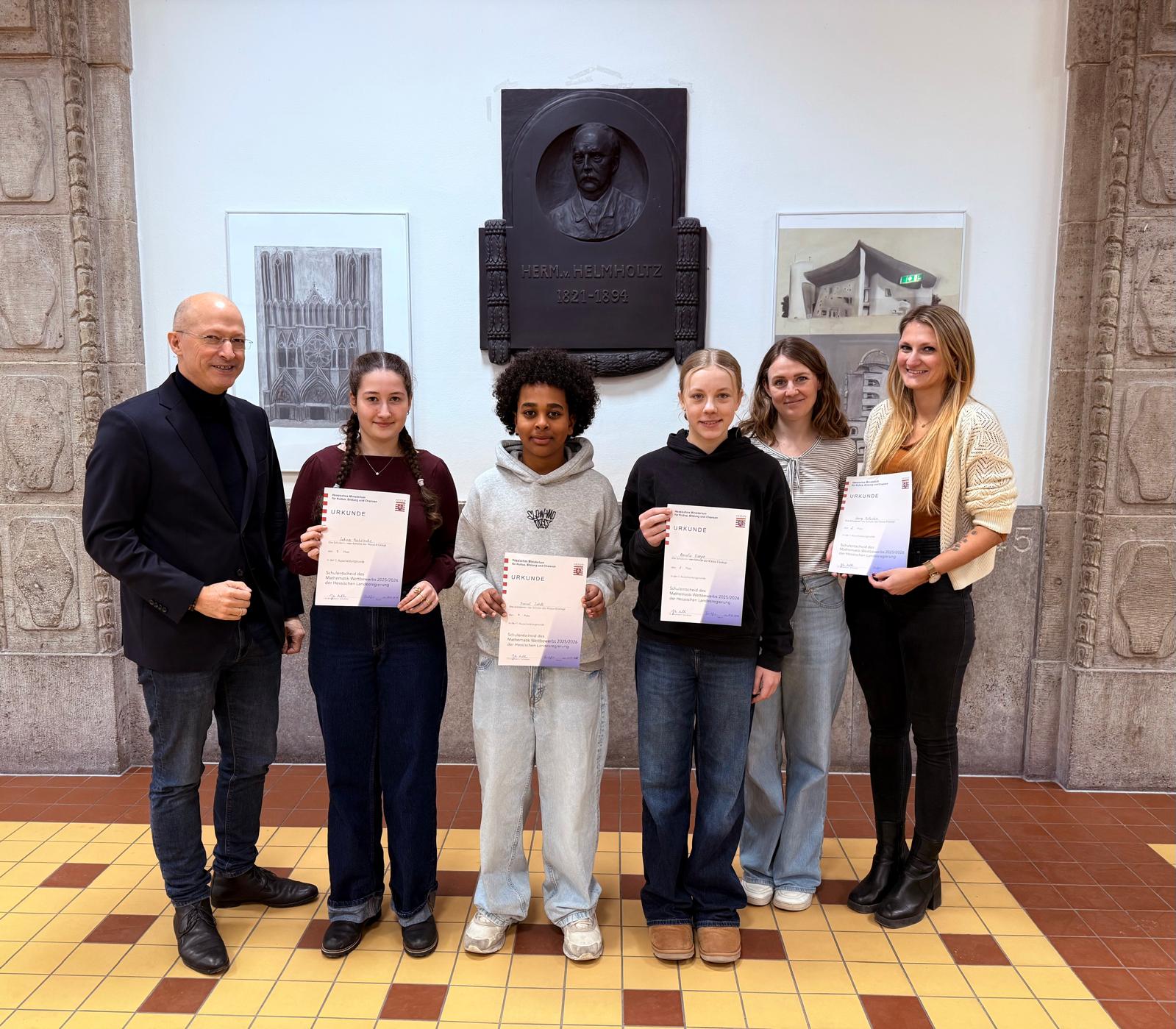 Sieger des Mathewettbewerbs 2026